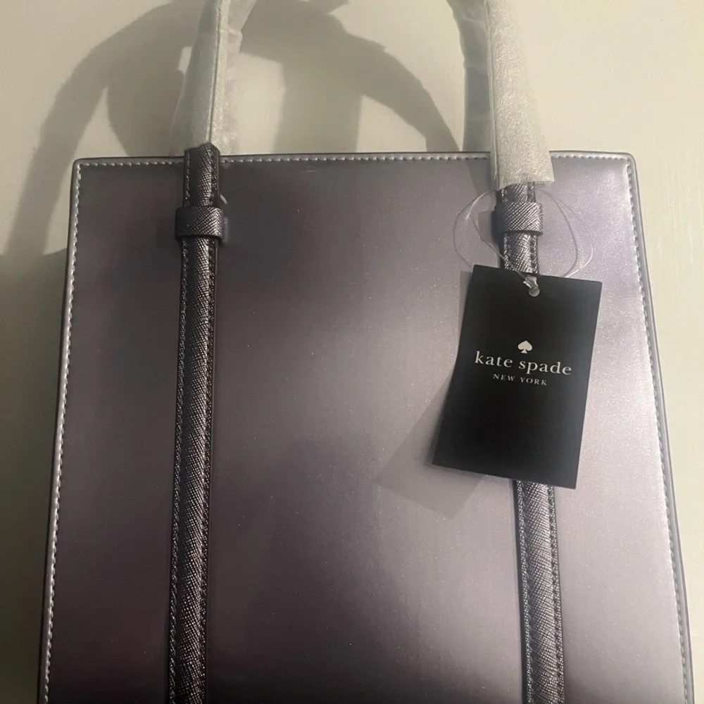 Kate Spade Patent Leather Kenzie Mini Tote (NWT, includes branded dust bag) - Picture 7 of 7